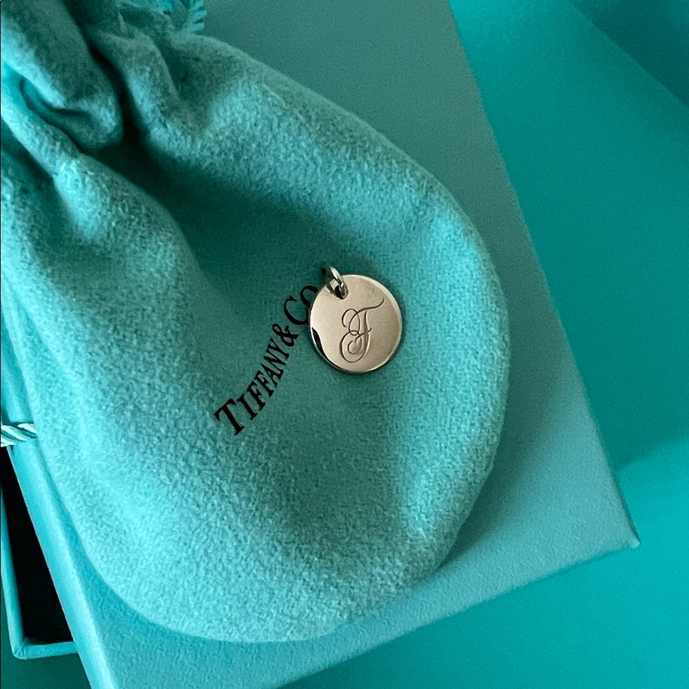 100% Tiffany & Co. Sterling Silver NOTES Charm “F” - new